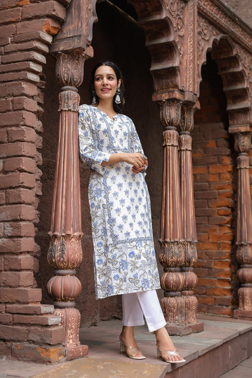 Women Ethnic Motifs Printed Kurta